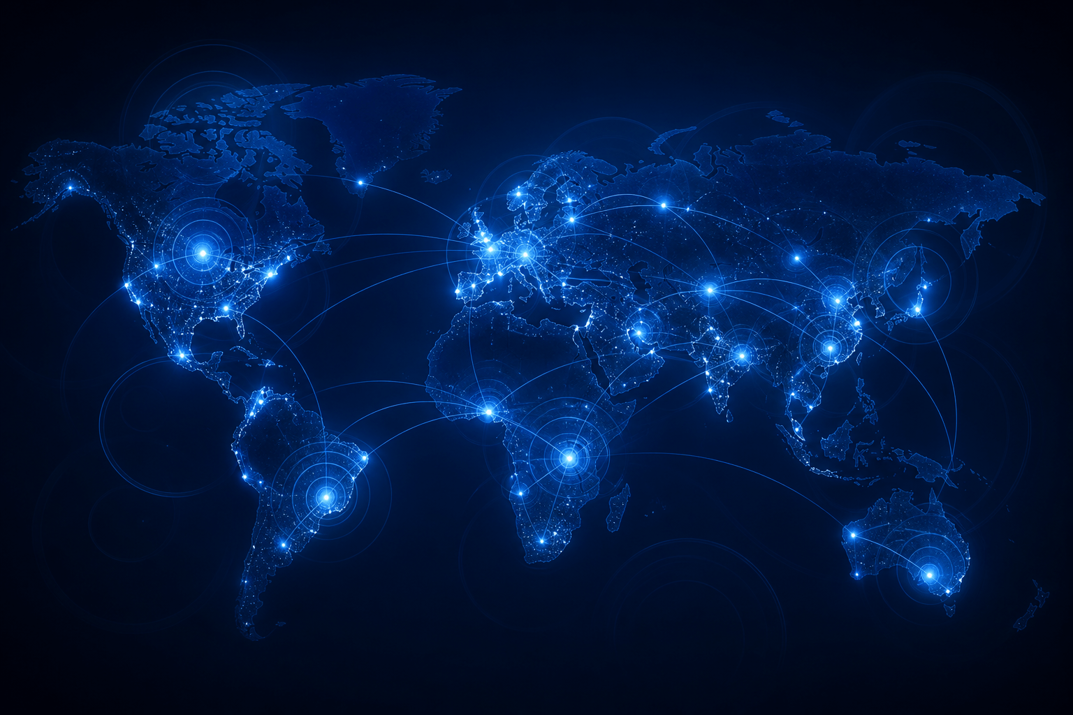 Global regulatory readiness map showing markets across the world